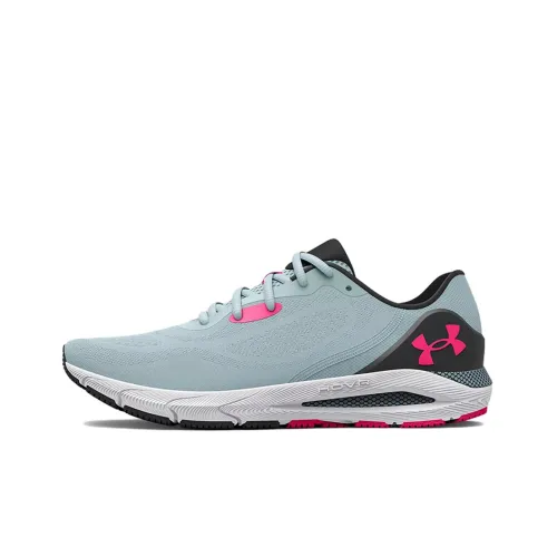 Under Armour HOVR Sonic 5 Running Shoes Women's Low-Top Gray/Pink