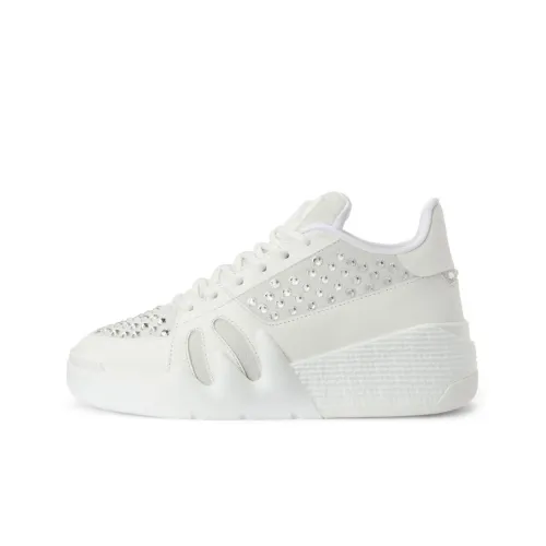 Giuseppe Zanotti Talon Skateboard Shoes Women's Low-Top White