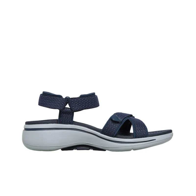 Skechers Go Walk Arch Fit Beach Sandals Women's Navy-1