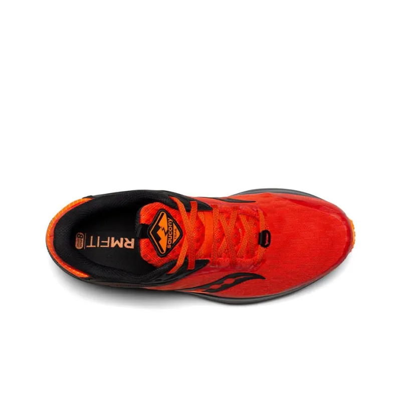 Saucony Canyon TR 2 Low-Top Running Shoes Men's Red Gray-3