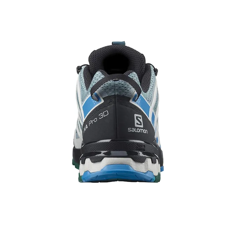 SALOMON XA Pro 3D V8 Wear Resistant Impact Resistant Lightweight Low Top Running Shoes Men's Black Gray Blue-2