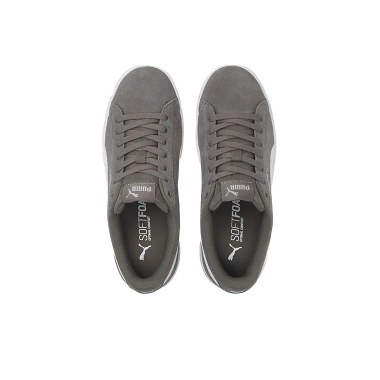 PUMA Vikky Skateboard Shoes Women's Low Top Gray/White-2