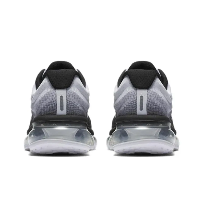 Nike Air Max 2017 Cushioning Anti Slip And Wear Resistant Low Top Running Shoes Women's Black Gray-3