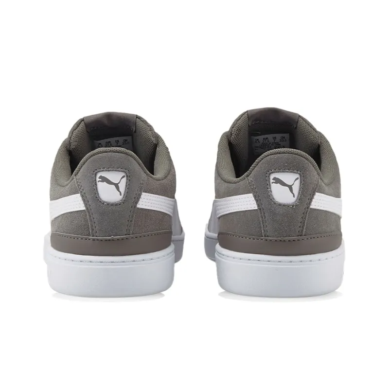 PUMA Vikky Skateboard Shoes Women's Low Top Gray/White-3