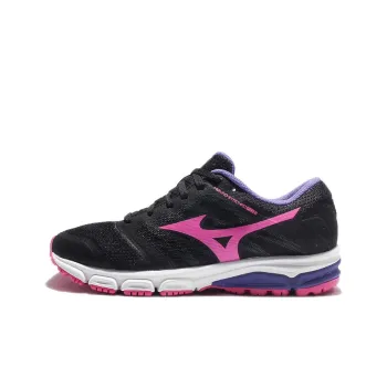 Mizuno Synchro MD Running Shoes Women's Low-Top Black/Pink Red