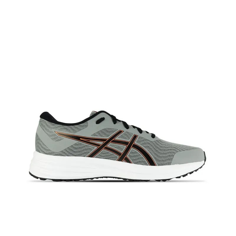 Asics Patriot 12 Anti-Slip And Wear-Resistant Breathable Low-Top Running Shoes Men's Gray Black-1