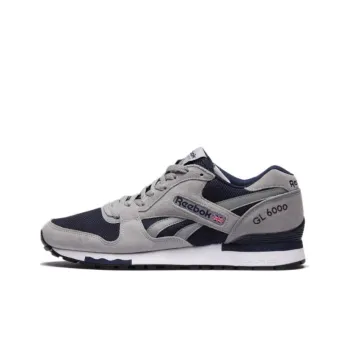 Reebok GL6000 Anti-Slip Wear-Resistant Low-Top Running Shoes Men's Dark Gray Navy Blue