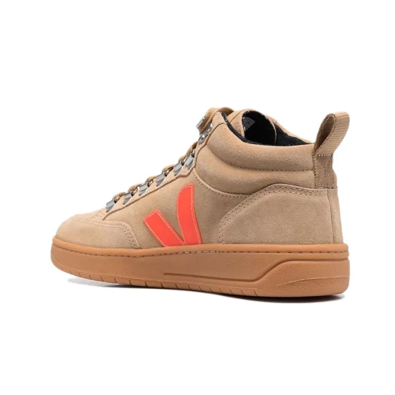 VEJA Roraima Stylish Skateboarding Shoes Women's Brown Orange-2
