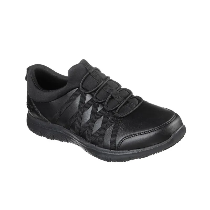 Skechers Work Casual Shoes Women's Low-Top Black-2