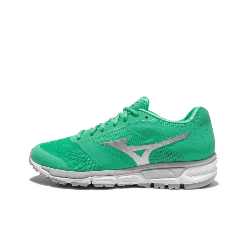 Mizuno Synchro M Synchro M Low-Top Running Shoes Women's Green White-0