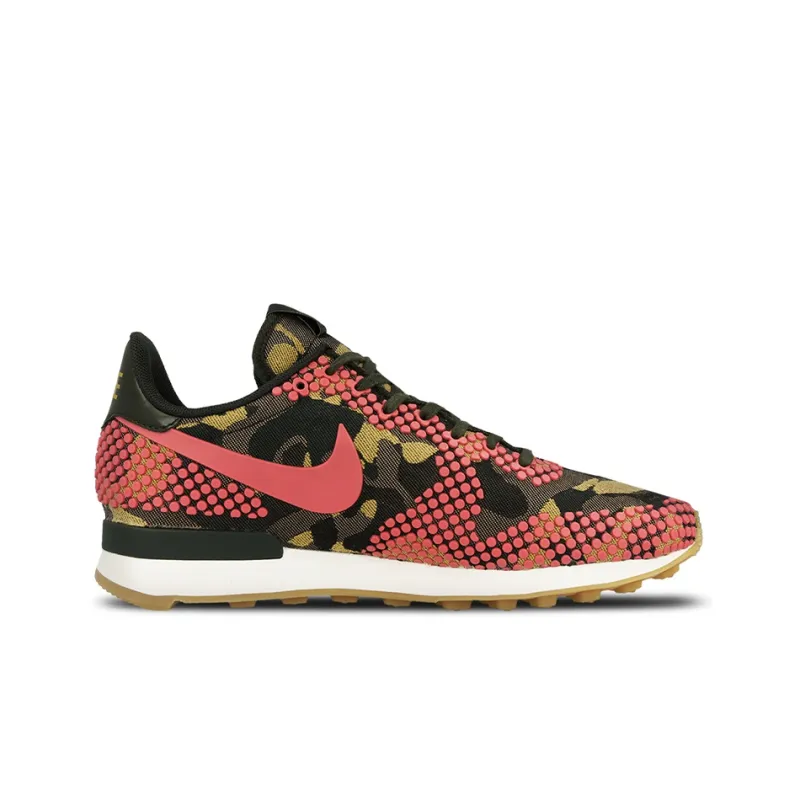 Nike Internationalist Casual Shoes Women's Low-Top Black/Brown/Pink-1