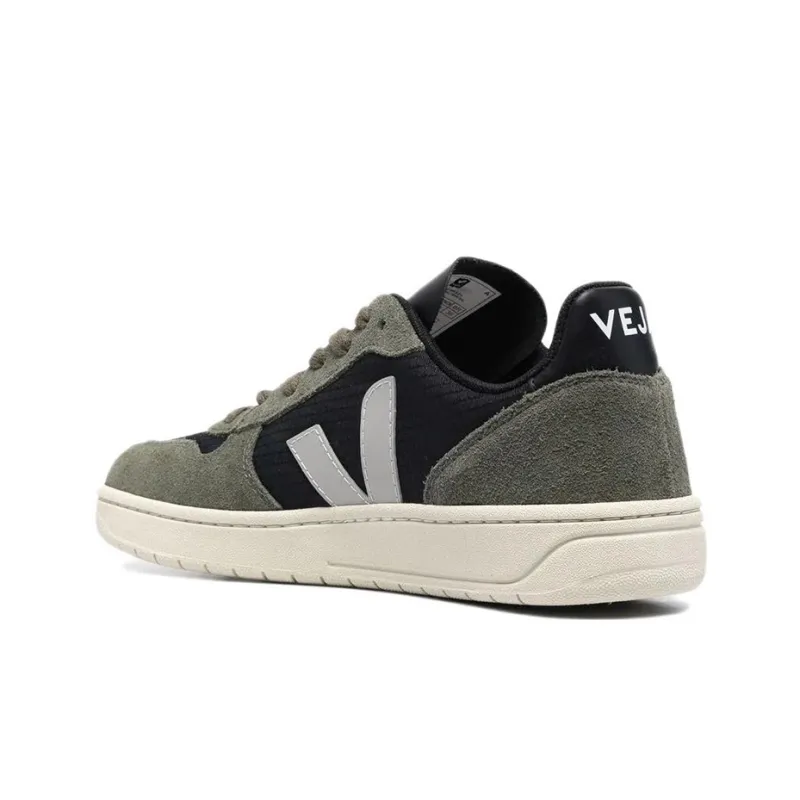 VEJA V-10 Ripstop Black Oxford Grey Mud-3
