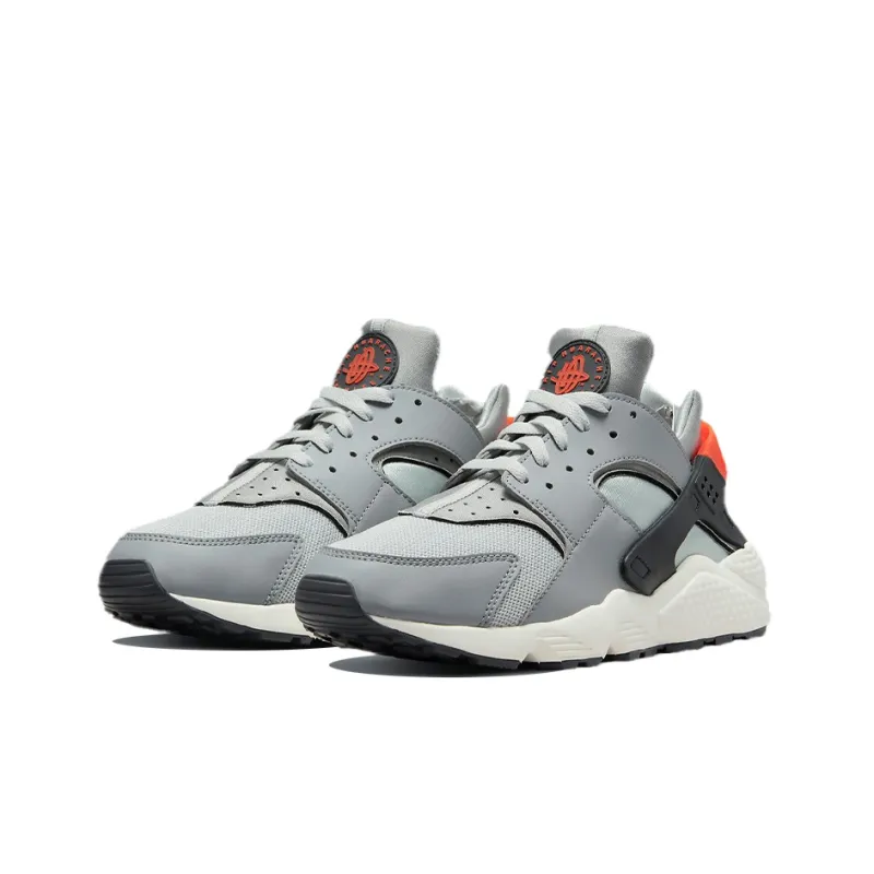 Nike Air Huarache Grey Fog Sail Light Smoke Grey Team Orange-2