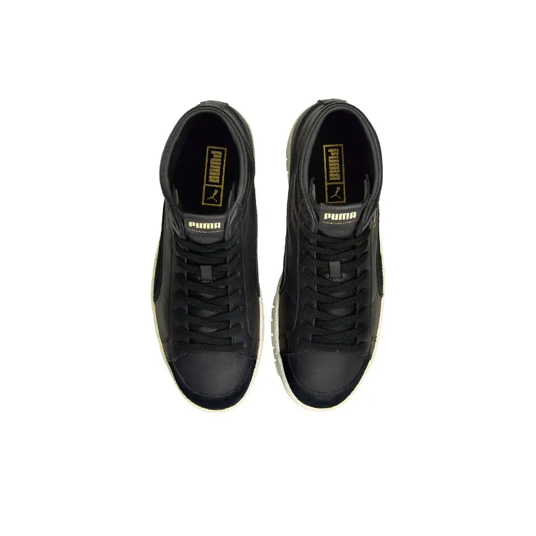 PUMA Ralph Sampson Skateboard Shoes Men High-Top Black-3
