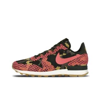 Nike Internationalist Casual Shoes Women's Low-Top Black/Brown/Pink