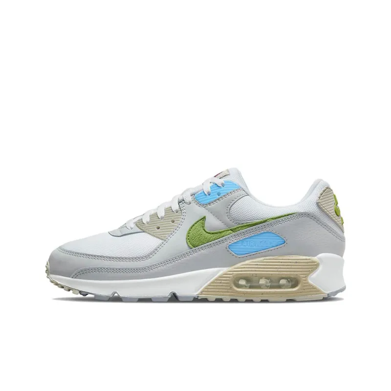 Nike Air Max 90 White Chlorophyll University Blue-0