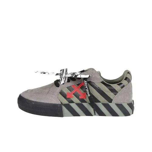 OFF WHITE Low Vulc Khaki Red