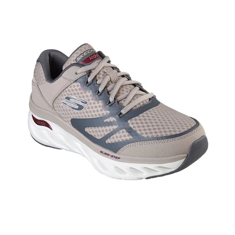 Skechers Arch Fit Series Casual Shoes Men Low-Top Gray-2