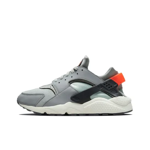 Nike Air Huarache Grey Fog Sail Light Smoke Grey Team Orange