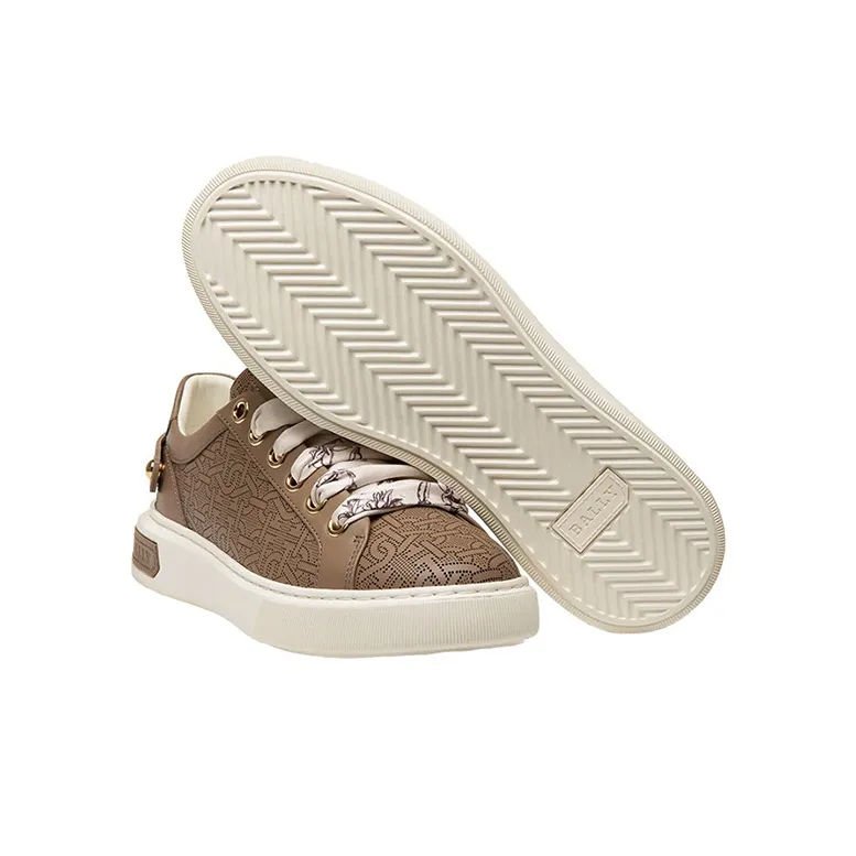 BALLY Perforated Logo-print Sneakers-4