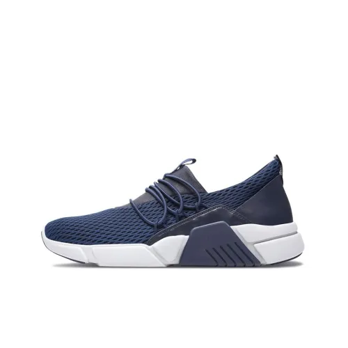 Skechers Block Casual Shoes Men Low-Top Blue