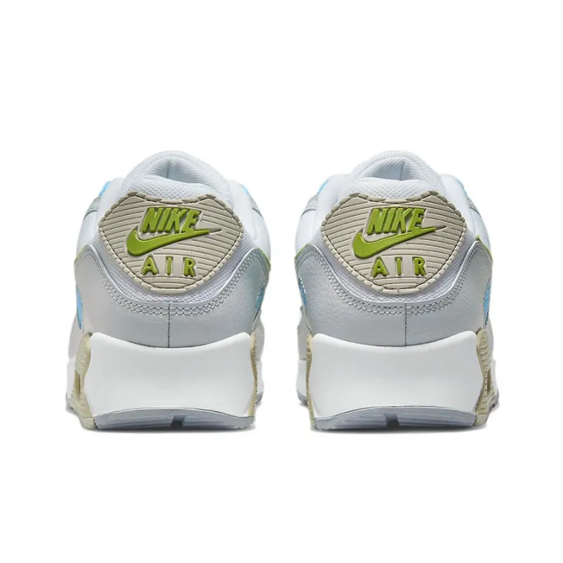 Nike Air Max 90 White Chlorophyll University Blue-4