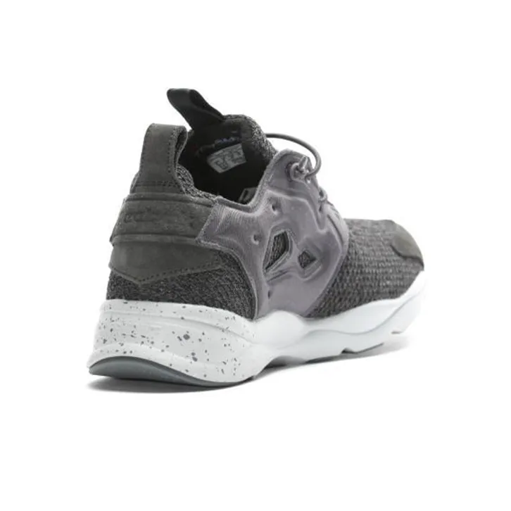Reebok Running Shoes Men Low Top Dark Gray-3