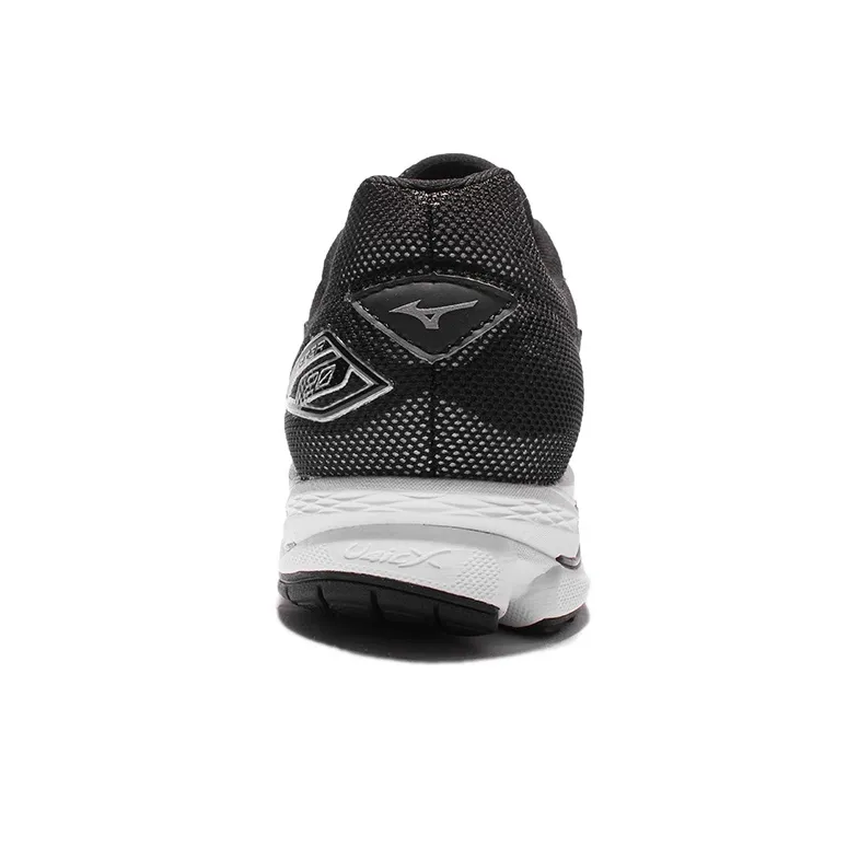 Mizuno Wave Rider 20 Anti-Slip And Wear-Resistant Breathable Low-Top Running Shoes Men's Black White-3