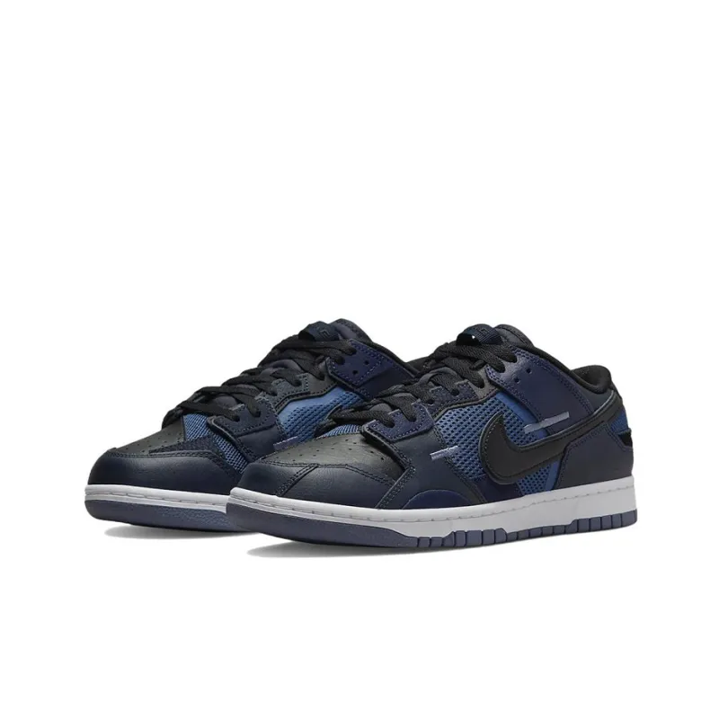 Nike Dunk Low Scrap Black Navy-2