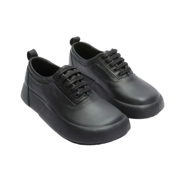 AMBUSH Mixed Media Low-Top Sneakers Black Women's-2