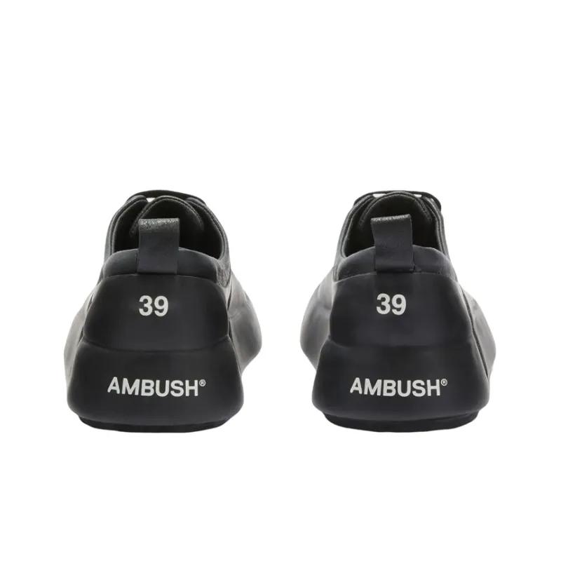 AMBUSH Mixed Media Low-Top Sneakers Black Women's-4