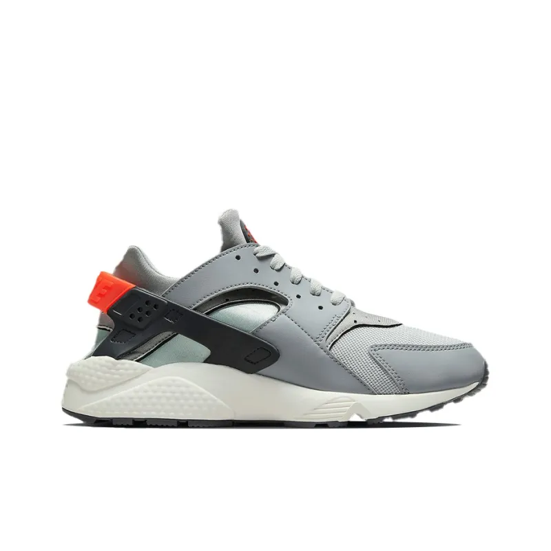 Nike Air Huarache Grey Fog Sail Light Smoke Grey Team Orange-1