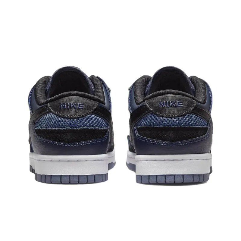 Nike Dunk Low Scrap Black Navy-4