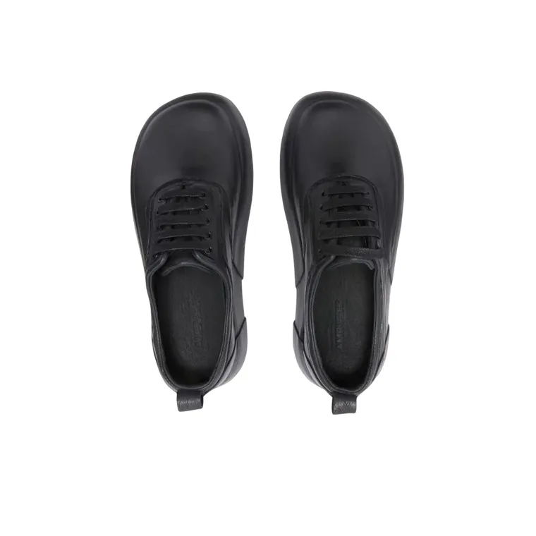 AMBUSH Mixed Media Low-Top Sneakers Black Women's-3
