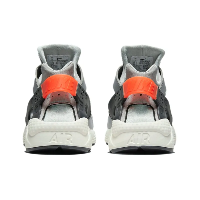 Nike Air Huarache Grey Fog Sail Light Smoke Grey Team Orange-4