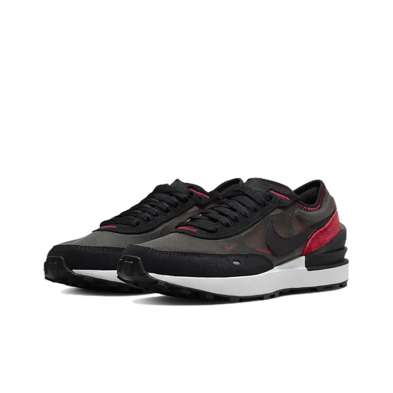 Nike Waffle One 'Flat Pewter Siren Red' Gs-2