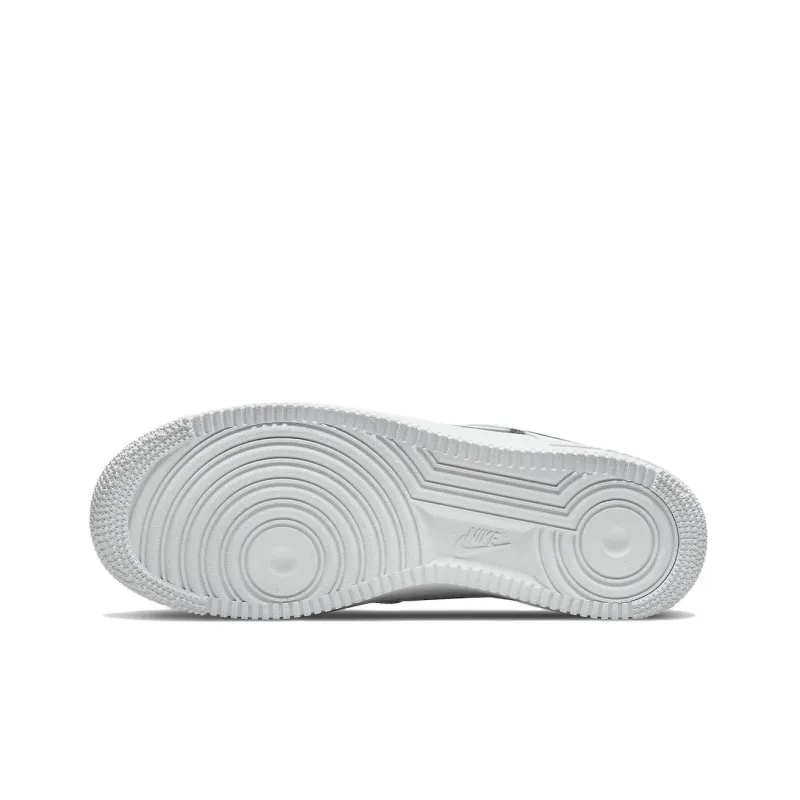 Nike Air Force 1 Low '07 Glitch Swoosh White Orange-5