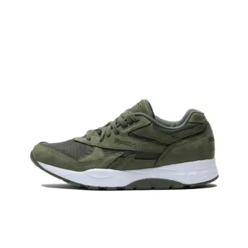 Reebok Ventilator Supreme Running Shoes Men Low-Top Olive Green/White