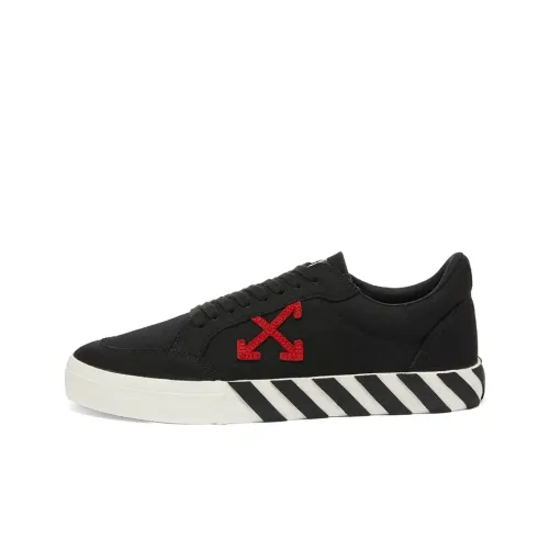 OFF-WHITE Vulc Low Black Red Arrow FW20