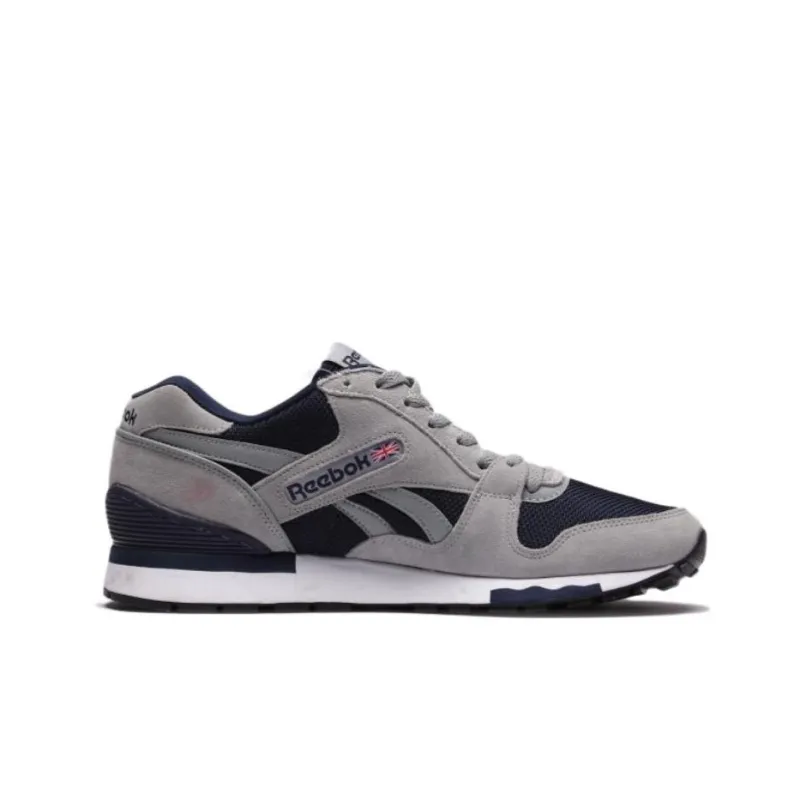 Reebok GL6000 Anti-Slip Wear-Resistant Low-Top Running Shoes Men's Dark Gray Navy Blue-1