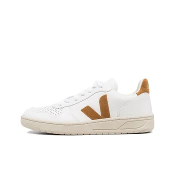 VEJA V 10 Leather 'White Camel'