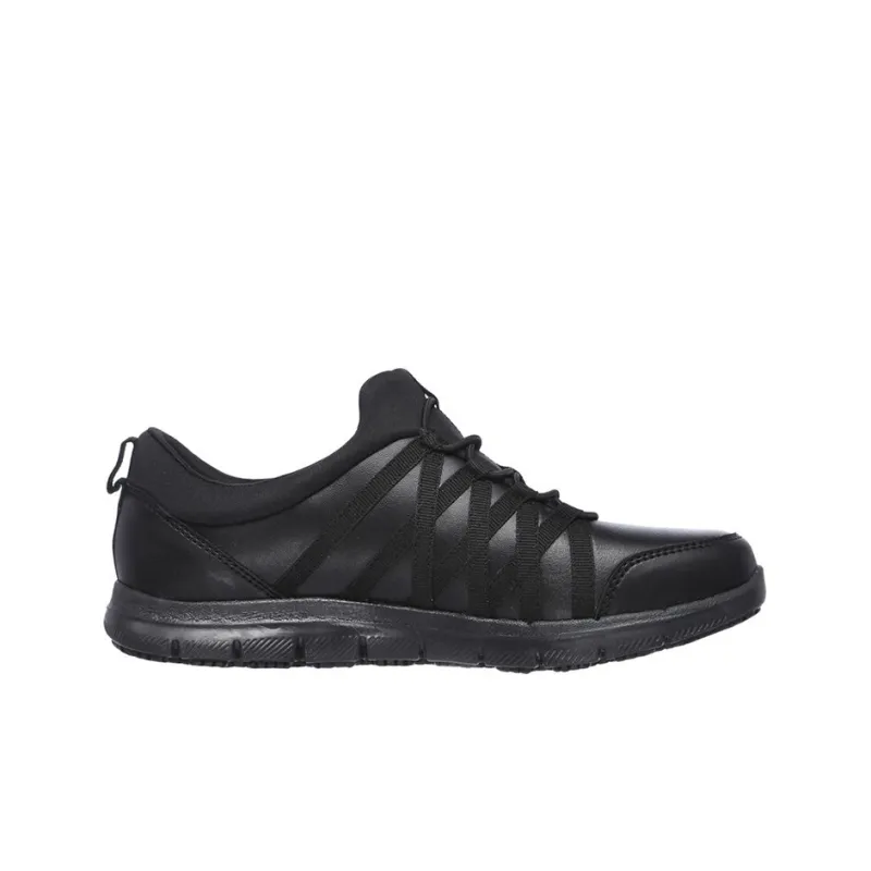 Skechers Work Casual Shoes Women's Low-Top Black-1