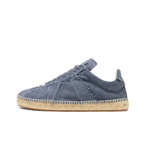 Maison Margiela Replica Espadrilles Men Low-Top Royal Blue