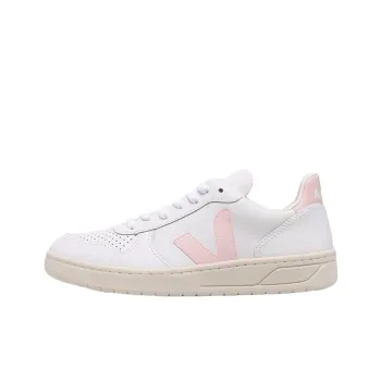 VEJA V 10 Low Top Sneakers 'White Pink' Women's