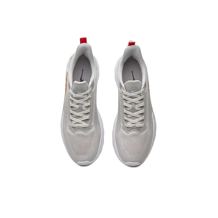 Erke Silk Road · Weaving Low Top Running Shoes Men's Gray-2