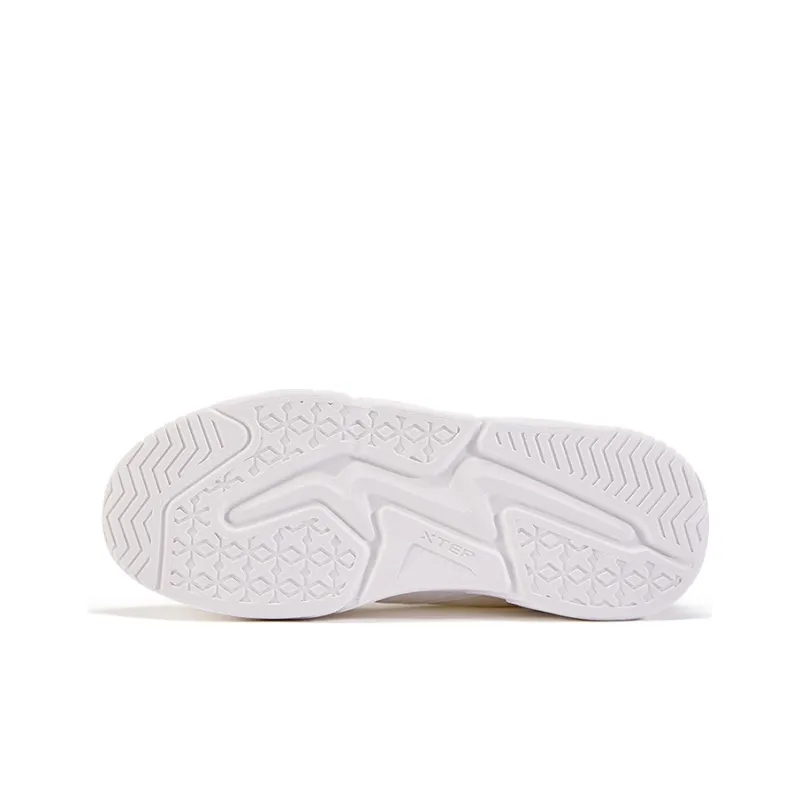 XTEP Undercurrent 1.0 Wear resistant And Lightweight Low Top Skateboard Shoes Men's Sail White-4
