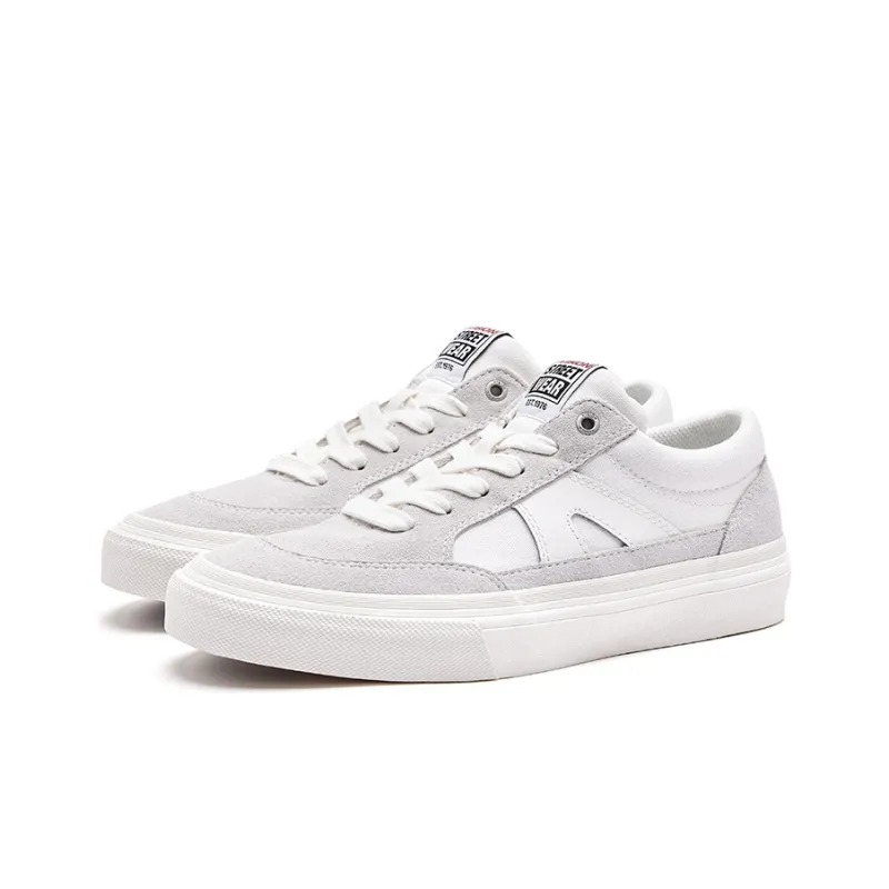 Vision Street Wear Stick Low Top Skateboard Shoes Unisex Ivory White-1