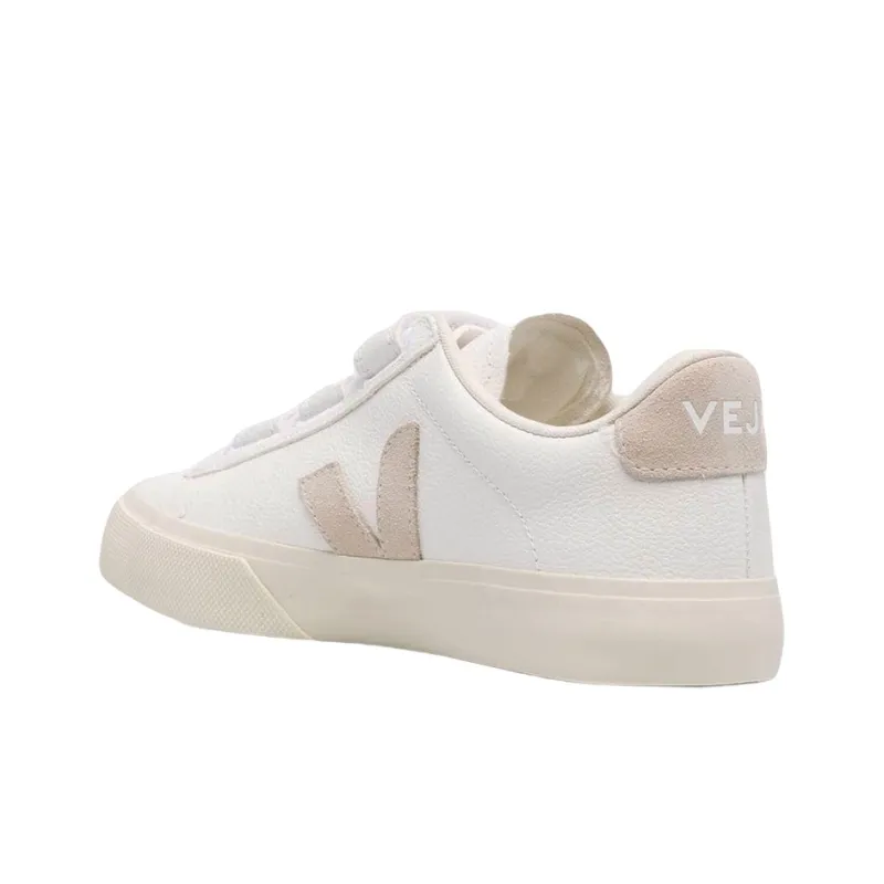 VEJA Recife Chromefree Leather 'White Sable'-3