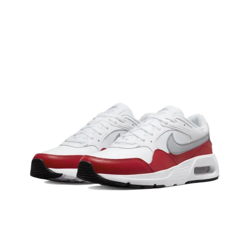 Nike Air Max Sc White University Red Wolf Grey-2