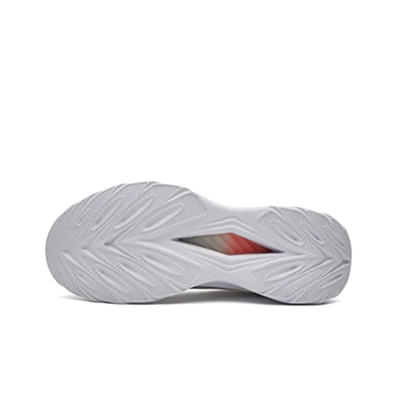 Erke Silk Road · Weaving Low Top Running Shoes Men's Gray-3